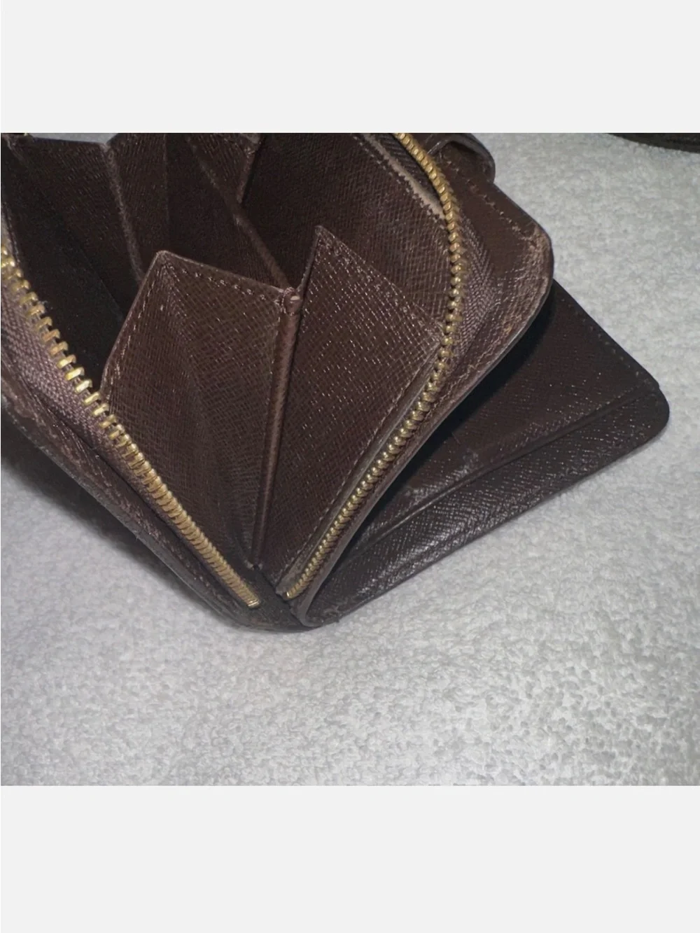 Louis Vuitton Damier Ebene Wallet & 6 Key Holder Set Authentic🤎🤎